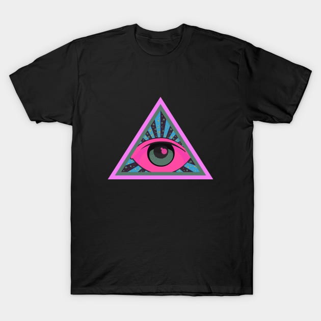 Big brother is watching you! Trippy Style. T-Shirt by Boogosh